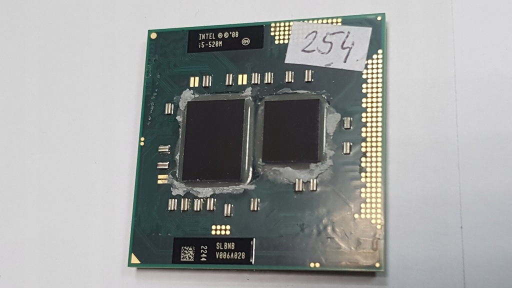 Procesor Intel i5-520M SLCbu3 socket G1 254