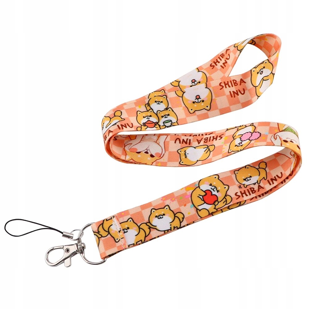 Smycz na klucze, pendrive PIES SHIBA INU, PIESEŁ