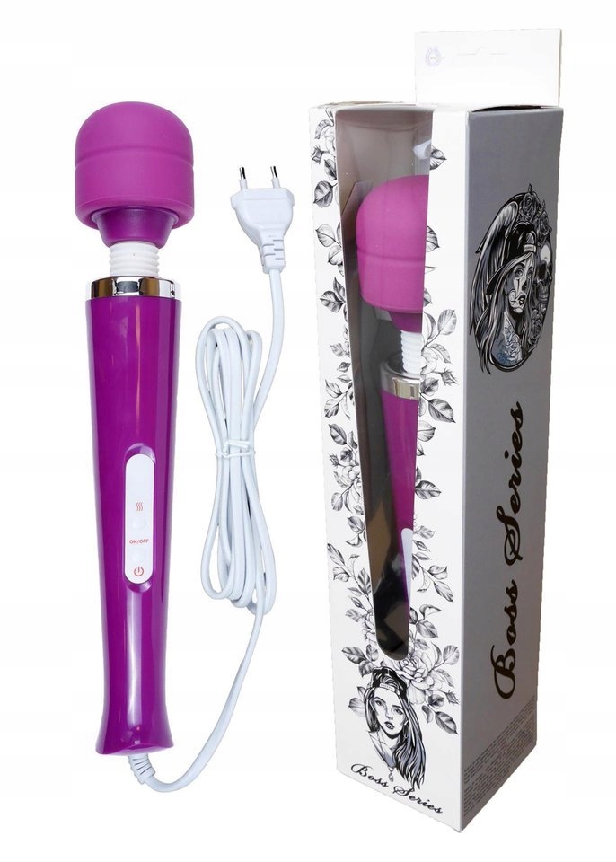SILNY WIBRATOR MIKROFON 230V MAGIC MASSAGER KABEL