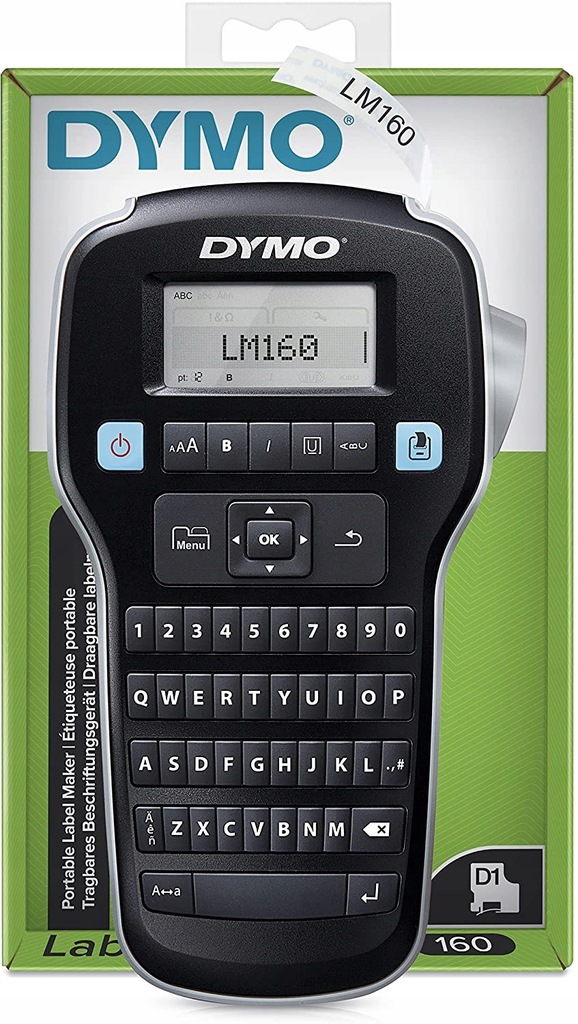 Etykieciarka ręczna Dymo LabelManager 160 QWERTY