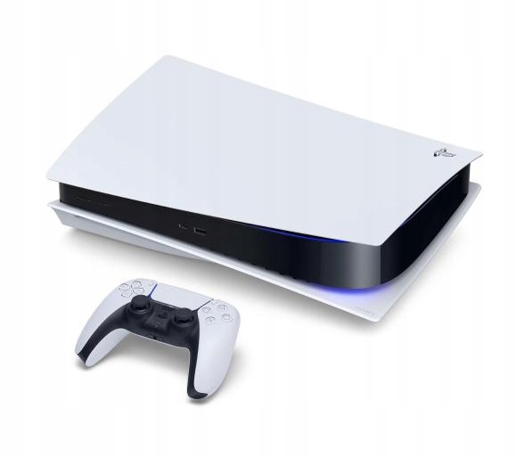 Konsola Sony PlayStation 5 (PS5) z napędem biała