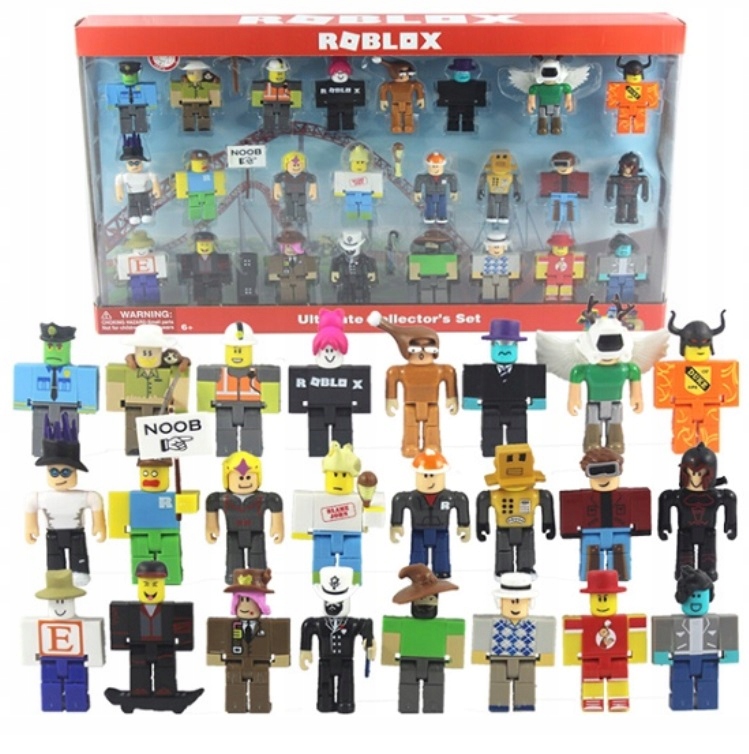 Mega Zestaw Figurek Roblox Akcesoria Z Gry 24 Szt - roblox figurka z gry figurki dla dzieci allegropl