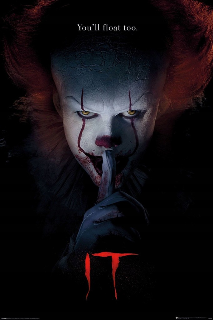IT To Pennywise - plakat filmowy 61x91,5 cm
