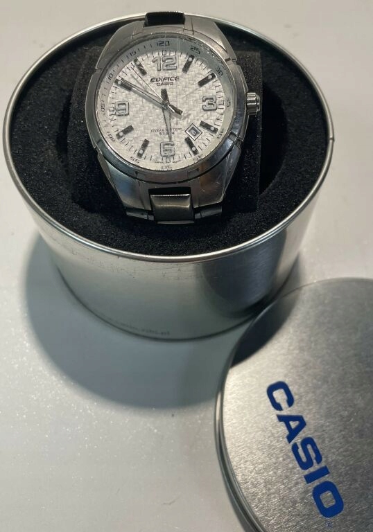 ZEGAREK MĘSKI CASIO EDIFICE EF-125 - 11898661658 - oficjalne archiwum ...