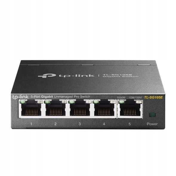TP-LINK | Switch | TL-SG105E | Web managed | Wall mountable | 1 Gbps (RJ-45