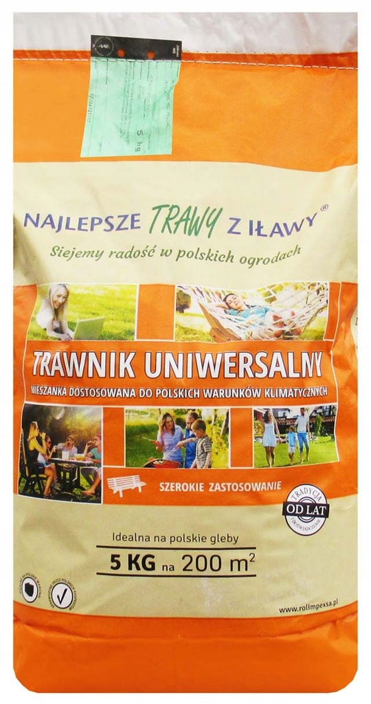 Trawy Z Ilawy Trawnik Uniwersalny 5kg Nasiona Traw 8036097048 Oficjalne Archiwum Allegro