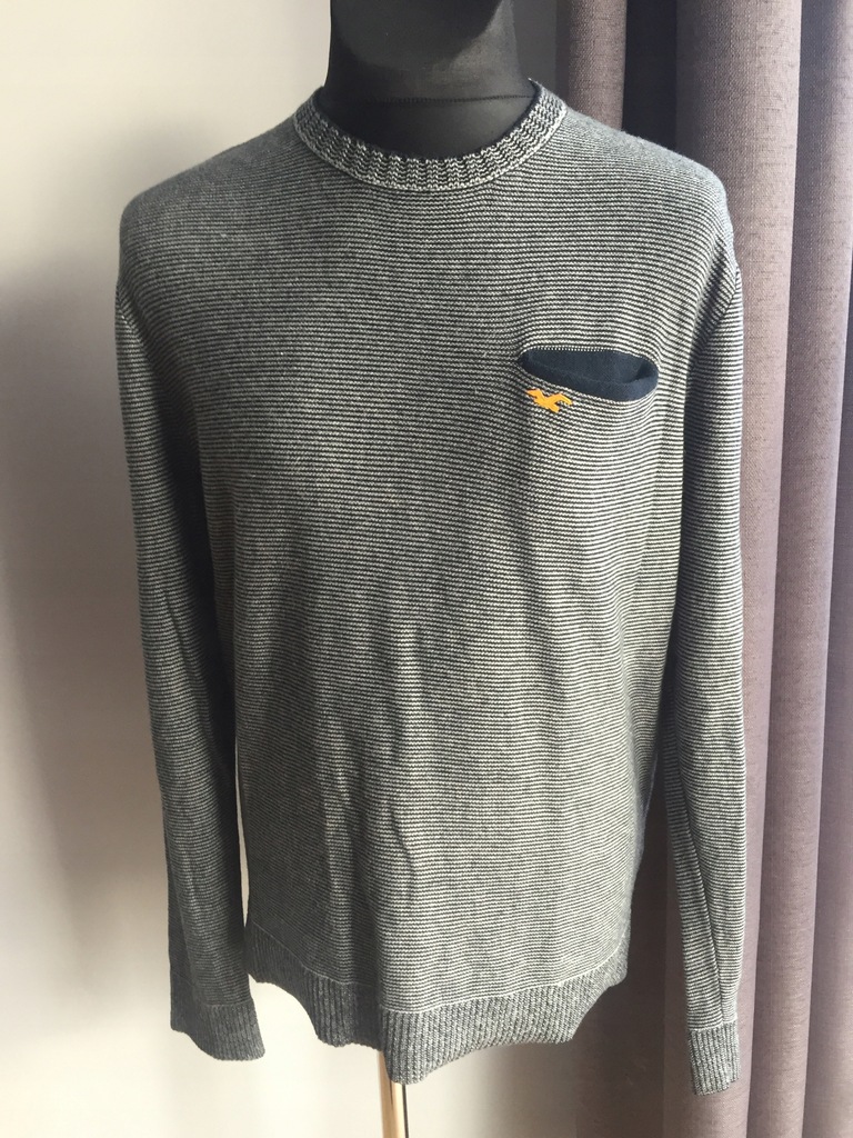 HOLLISTER SWETER MĘSKI XL LONG