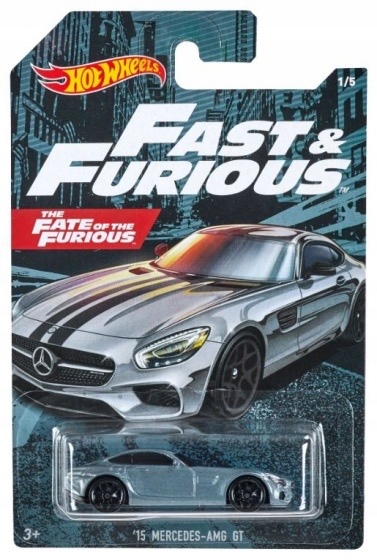 Hot Wheels 15 Mercedes-AMG GT Fast&Furious