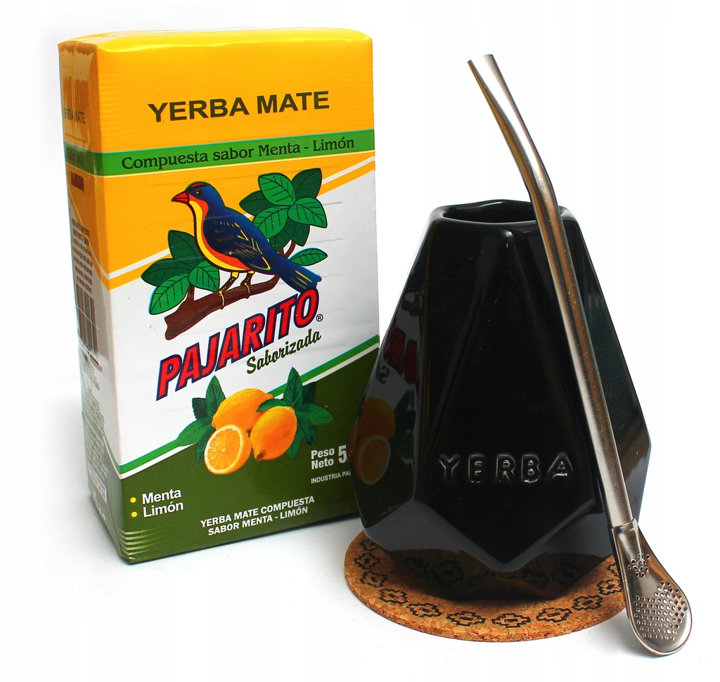 Zestaw Yerba Mate Pajarito 500g tykwa bombilla