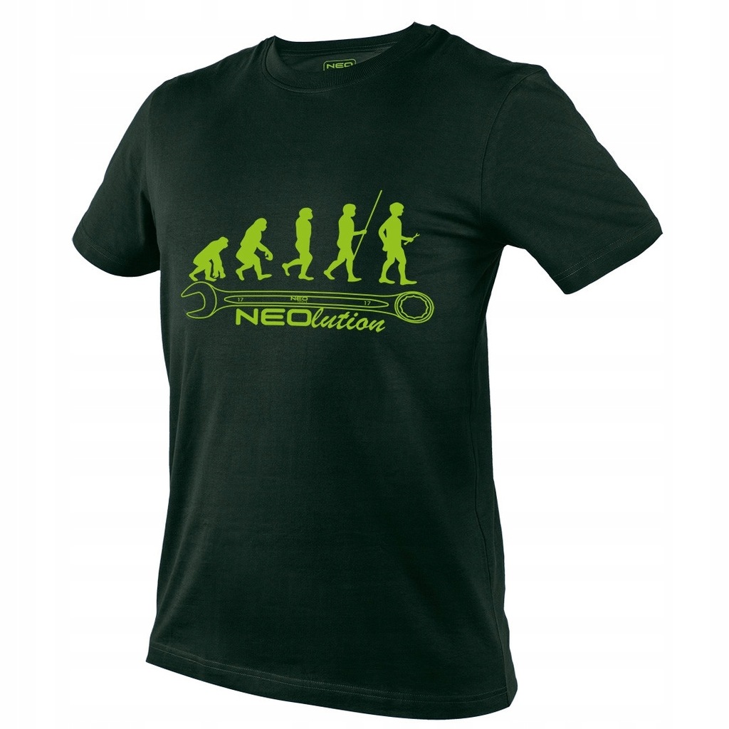 2 x T-SHIRT Z NADRUKIEM NEOLUTION ROZMIAR M 81-640-M NEO TOOLS