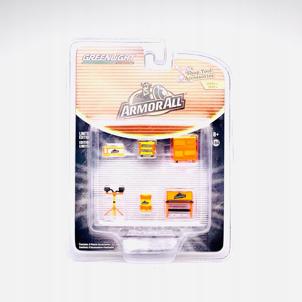Armorall Shop Tool Accessories Series 4 Greenlight 1:64