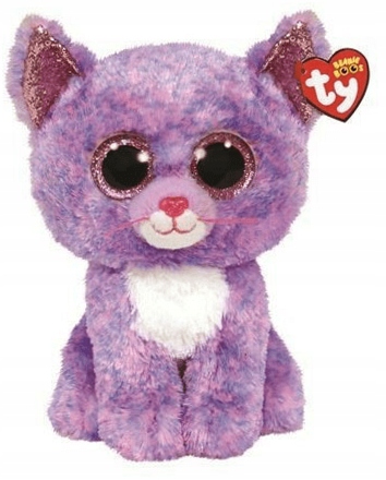 Ty Beanie Boos Cassidy lawendowy kot 24 cm