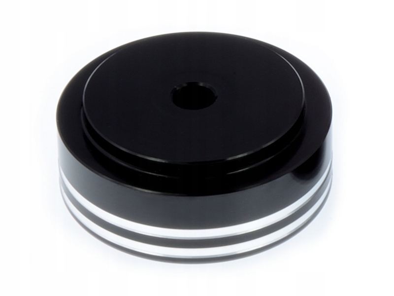 4szt. NÓŻKI ALUMINIOWE CZARNE 30X13 2 FAZKI