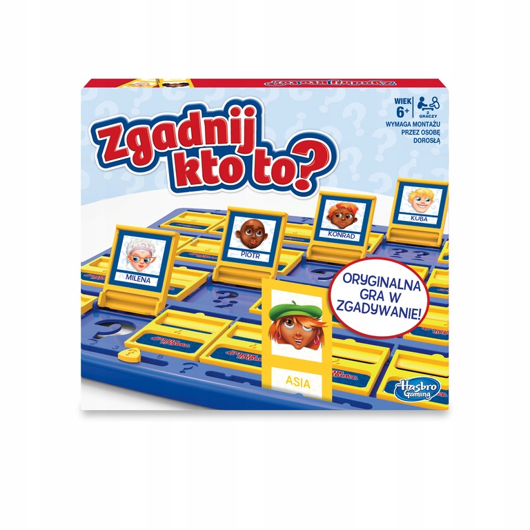 HASBRO GRA ZGADNIJ KTO TO? POLSKA WERSJA C2124