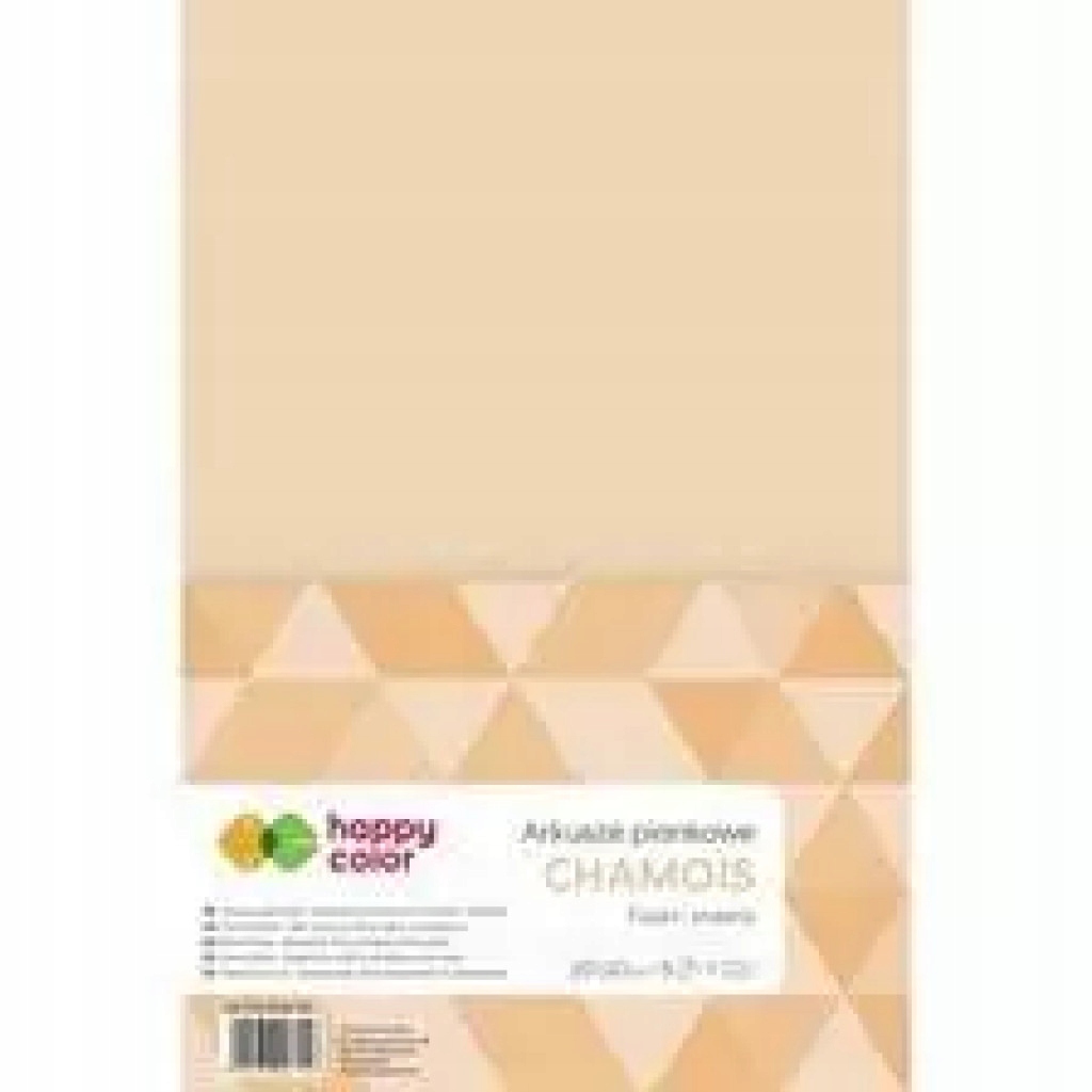 Arkusze piankowe chamois A4 5szt. HAPPY COLOR 310x220 mm GDD