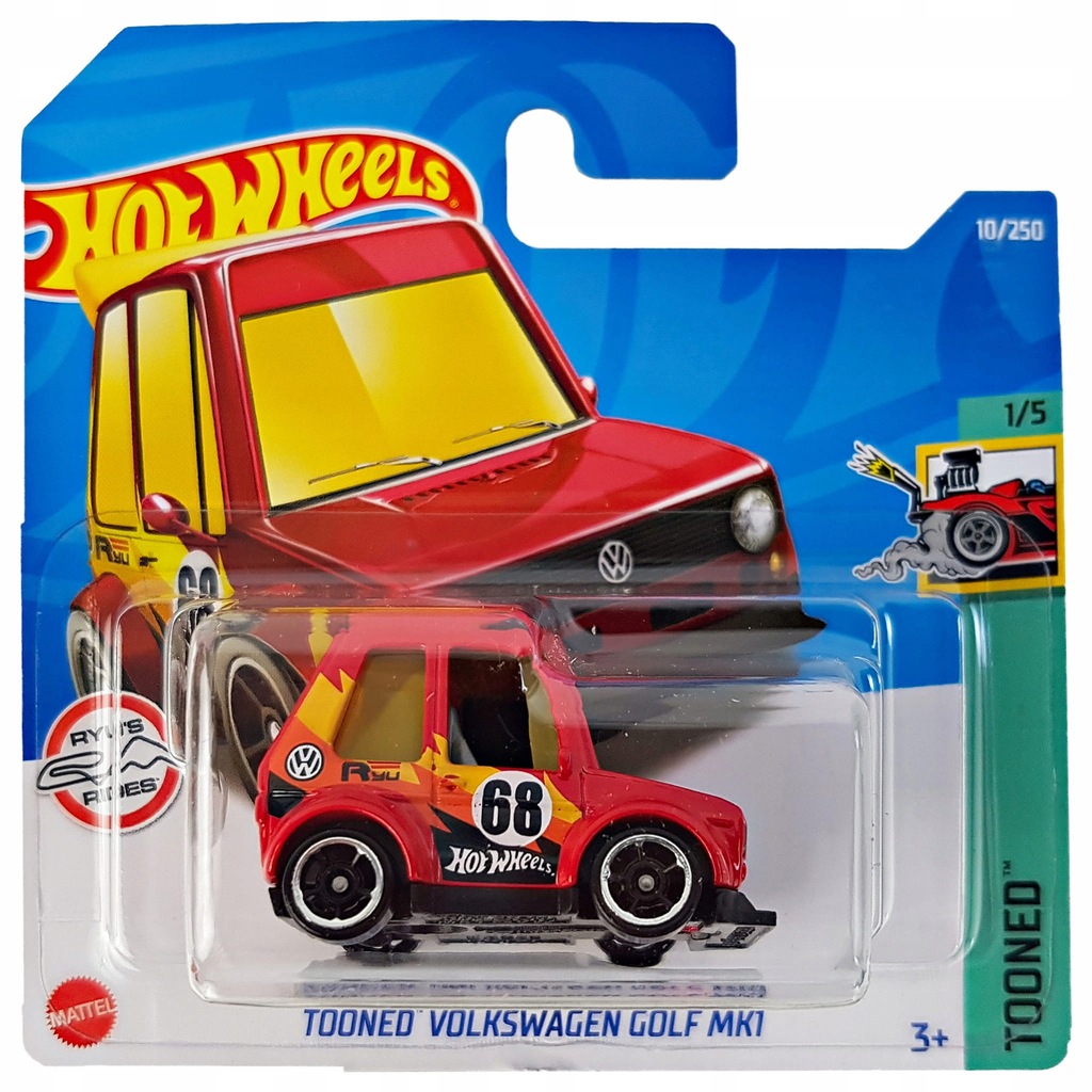 Hot Wheels Tooned VW Golf MK1