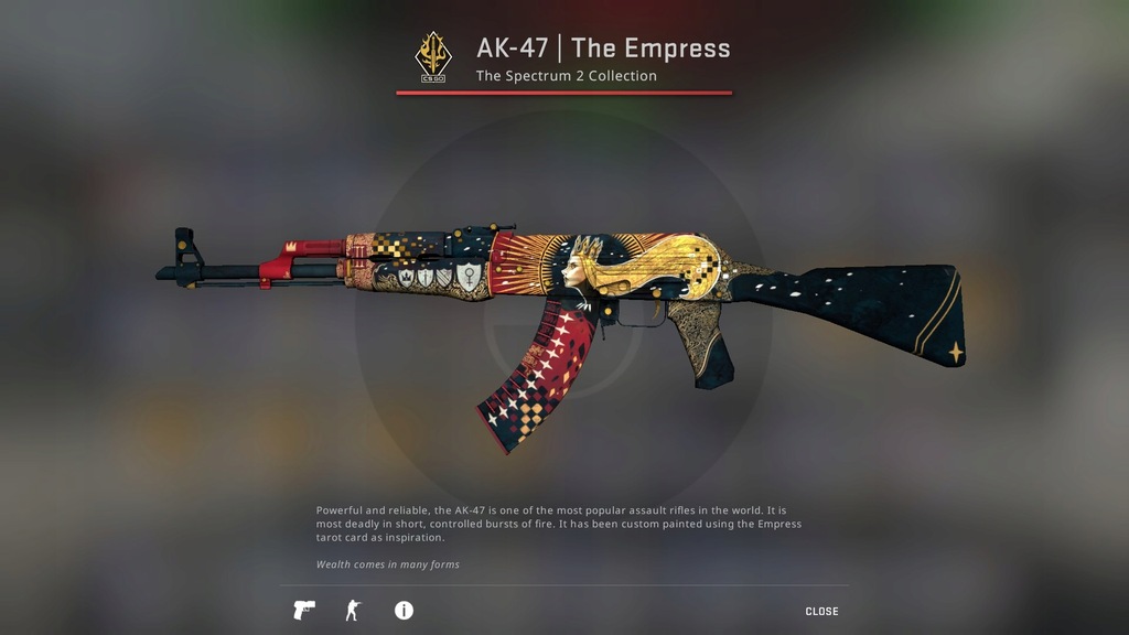 AK-47 Cesarzowa The Empress | CS GO Skin - 7808846327 - oficjalne ...