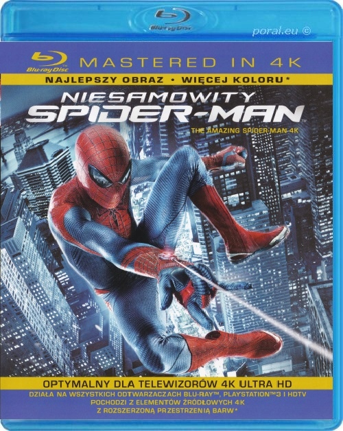 Niesamowity Spider-Man Blu Ray BD 4K