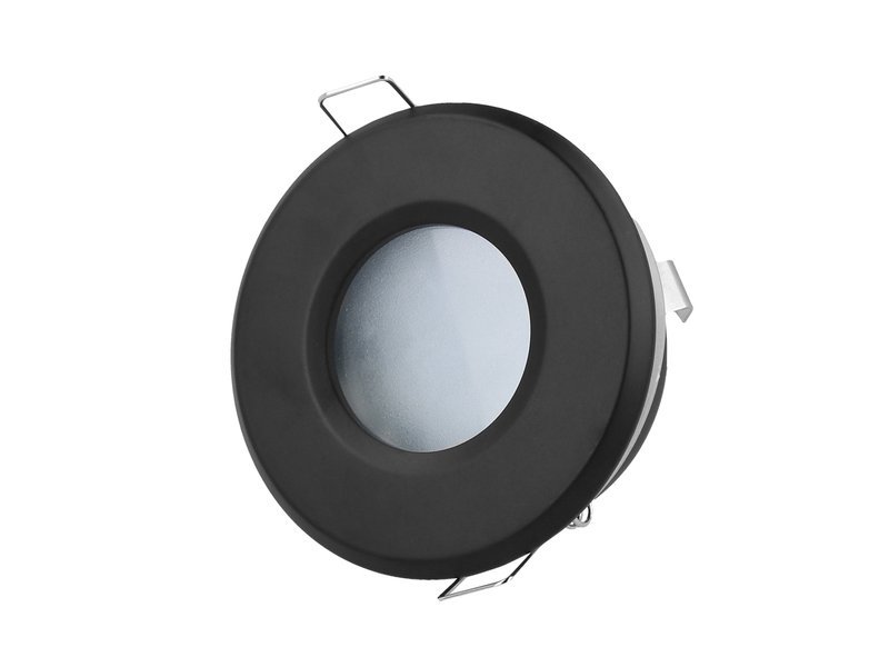 Oprawa sufitowa 50mm okrągła GU10 CZARNA IP44