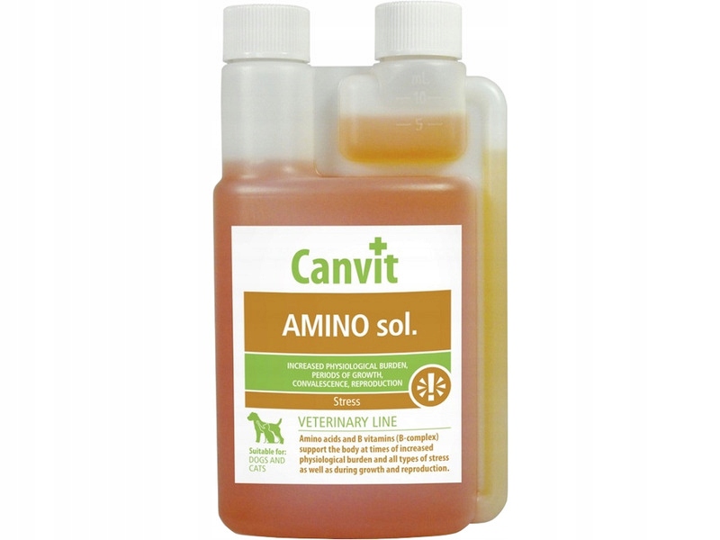 SUPLEMENT DLA PSA CANVIT AMINO SOL.FOR DOGS 250ML