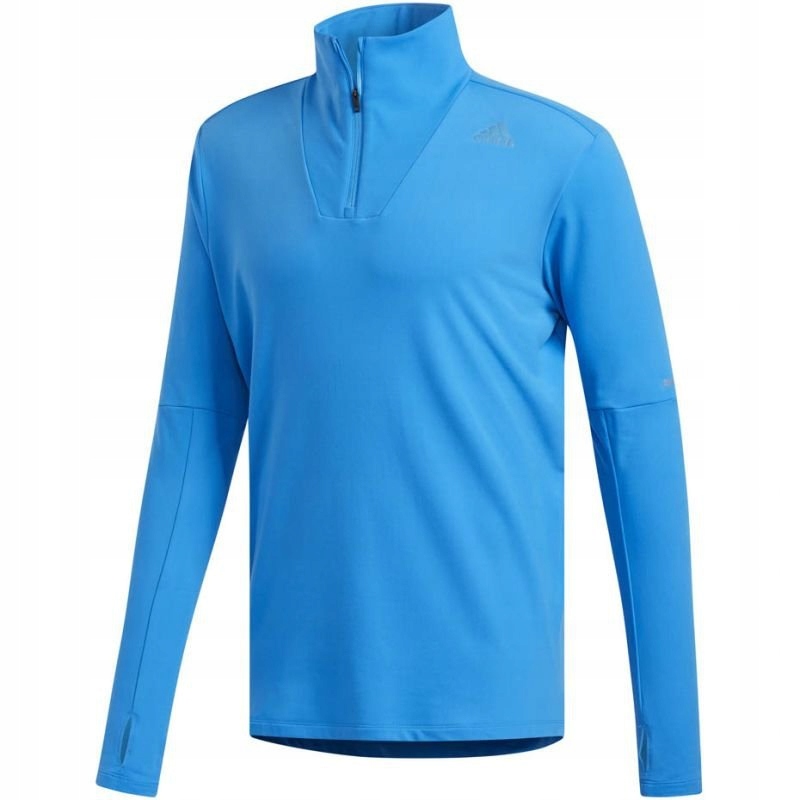 Bluza do biegania adidas SN 1/2 ZIP M DN3223 niebi