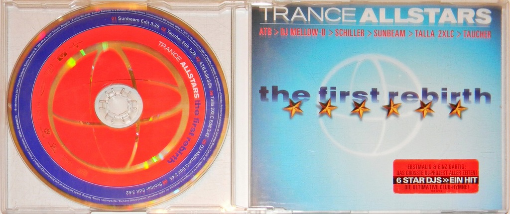 Trance Allstars – The First Rebirth CD ATB Sunbeam