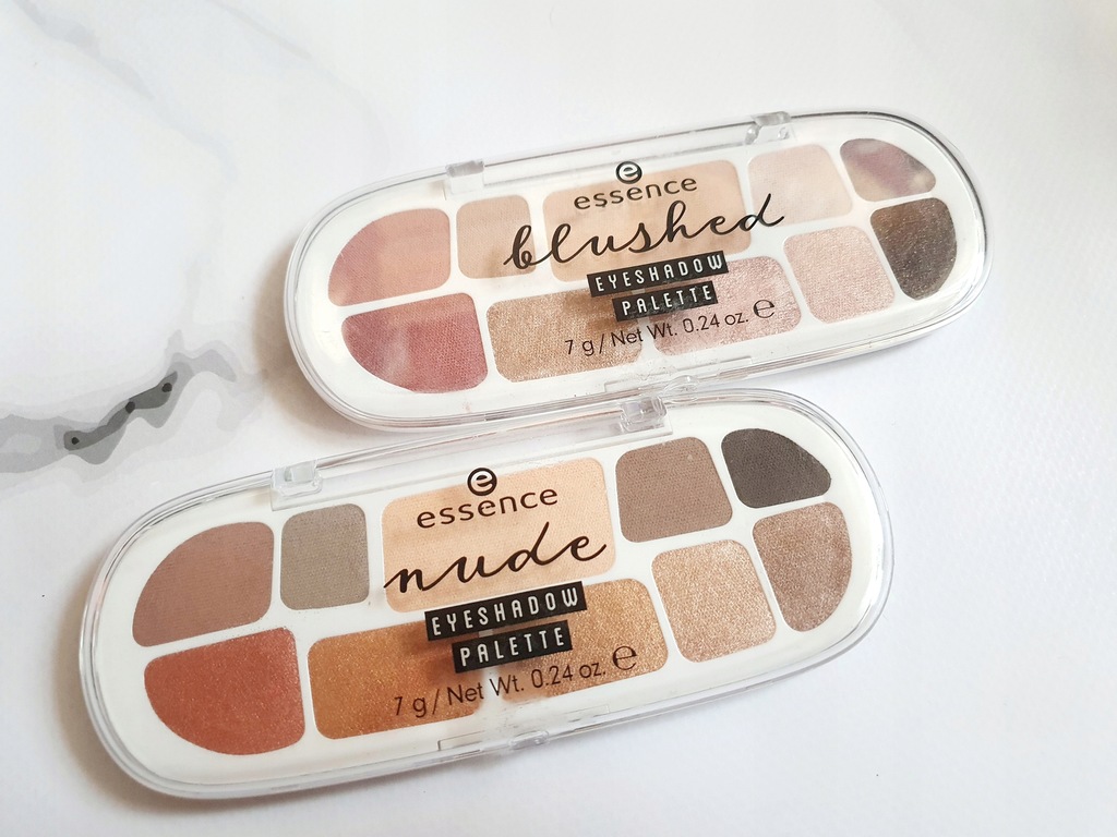 ESSENCE NUDE BLUSHED Paleta cieni Cienie x 2