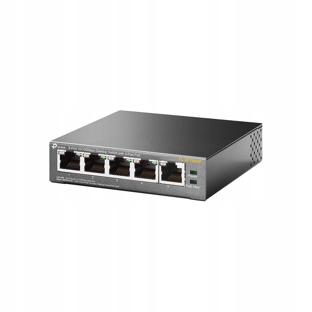 Купить Коммутатор TP-LINK TL-SF1005P 10/100 5xRJ-45 4xPoE: отзывы, фото, характеристики в интерне-магазине Aredi.ru