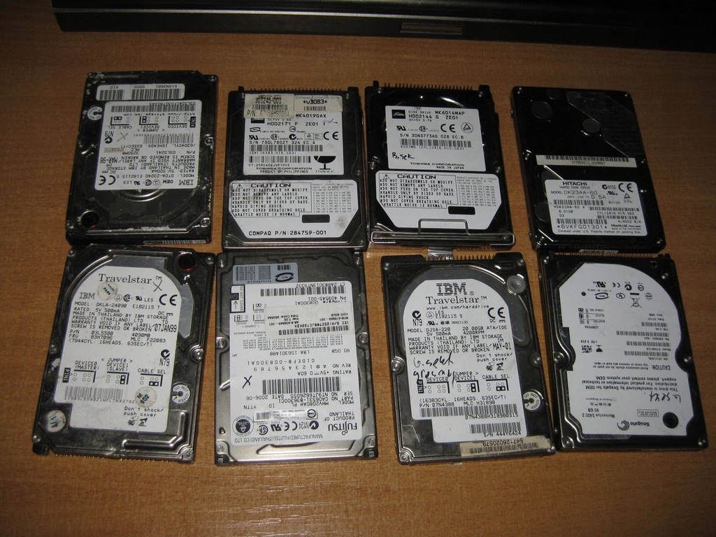 Dyski ATA różne pojemności złom elektroniczny - 12539496873 - oficjalne ...