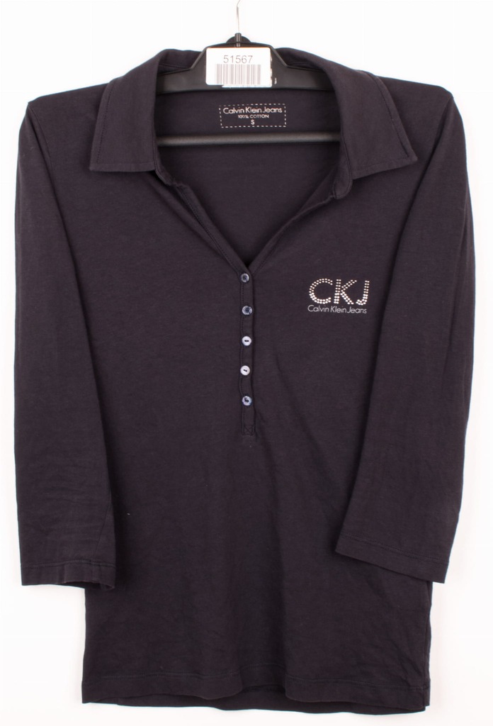 Calvin Klein Jeans Koszulka Polo Damska S 033
