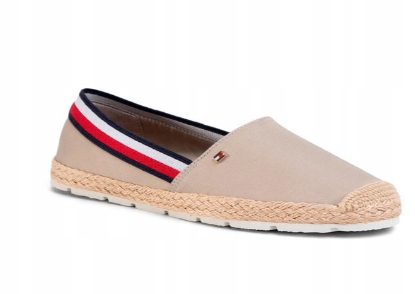 TOMMY HILFIGER CORPORATE ESPADRYLE DAMSKIE 39 2BIA