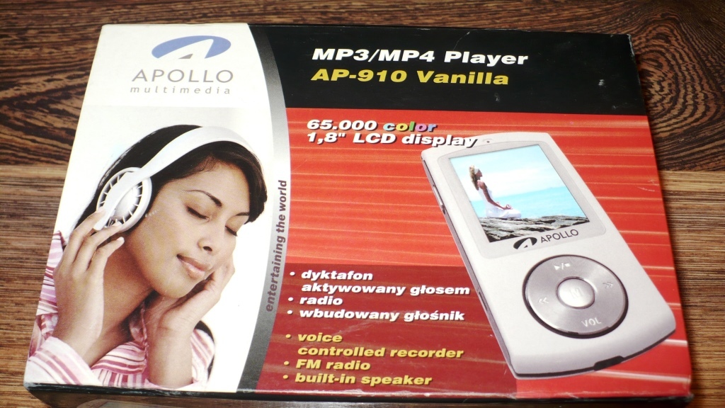 MP3/MP4 Apollo, 1GB, super stan Polecam!