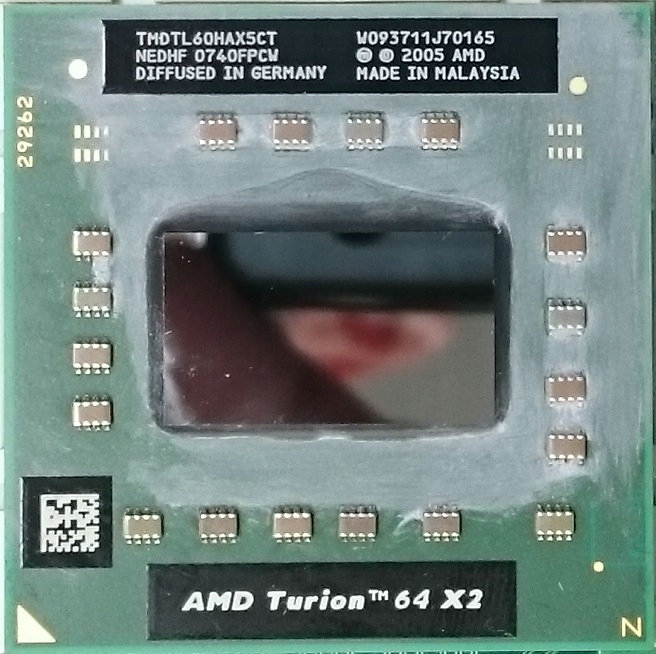 Procesor AMD Turion 64 x2 2.0GHz TL60 TL-60