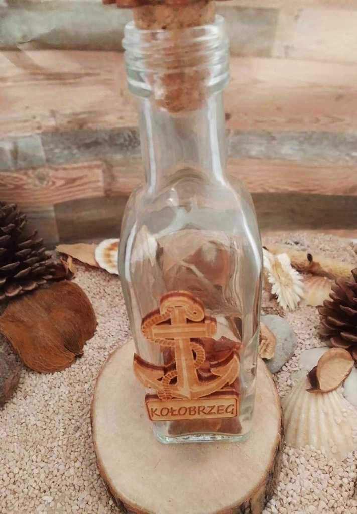 nalewka bursztynowa 50 ml kotwica Kołobrzeg