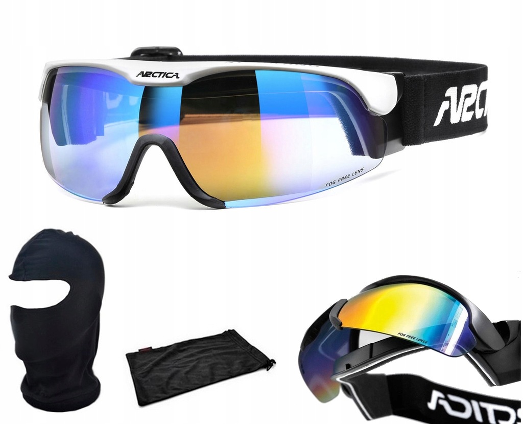 ARCTICA GOGLE OKULARY S-167A BIEGÓWKI ANTIFOG REVO