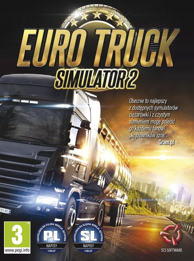 EURO TRUCK SIMULATOR 2 ETS|PC GRA KEY KLUCZ STEAM