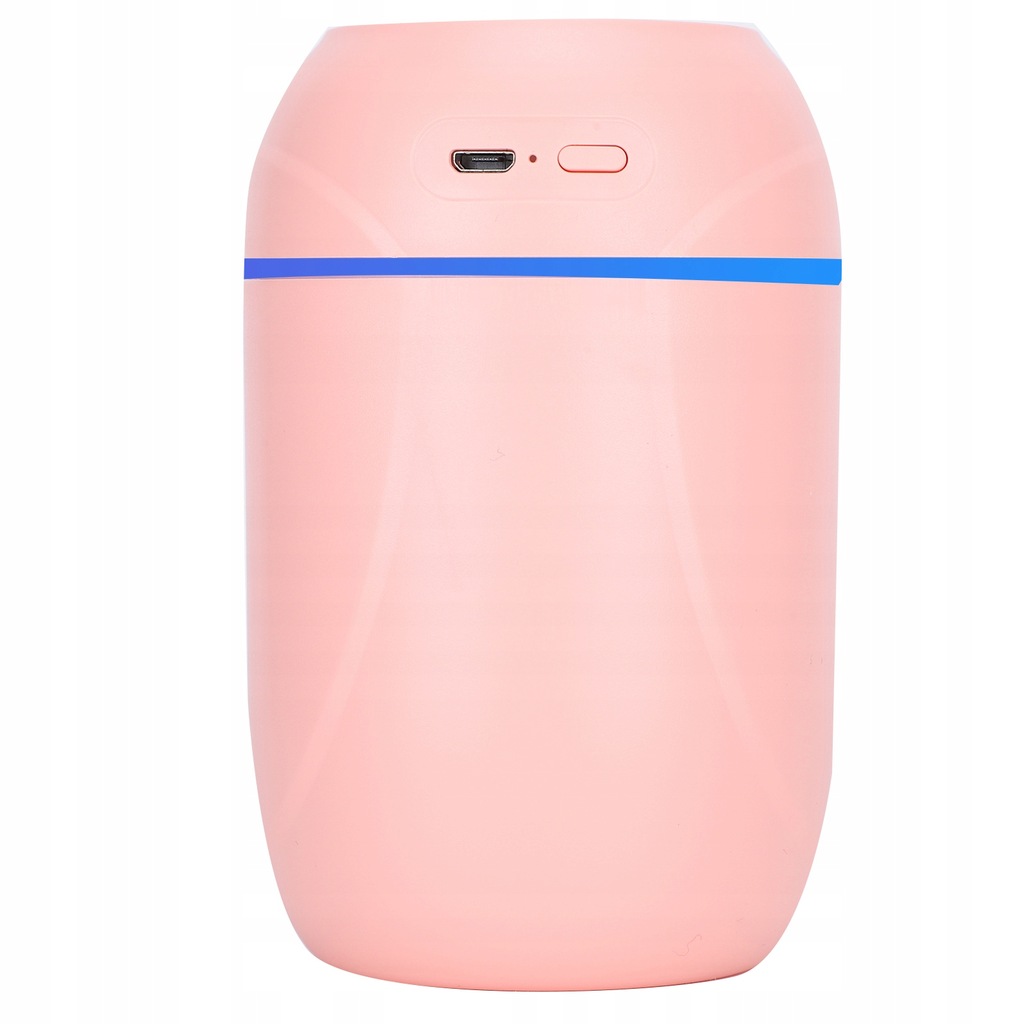 MINI NAWILŻACZ POWIETRZA LAMPKA NOCNA LED RÓŻOWY