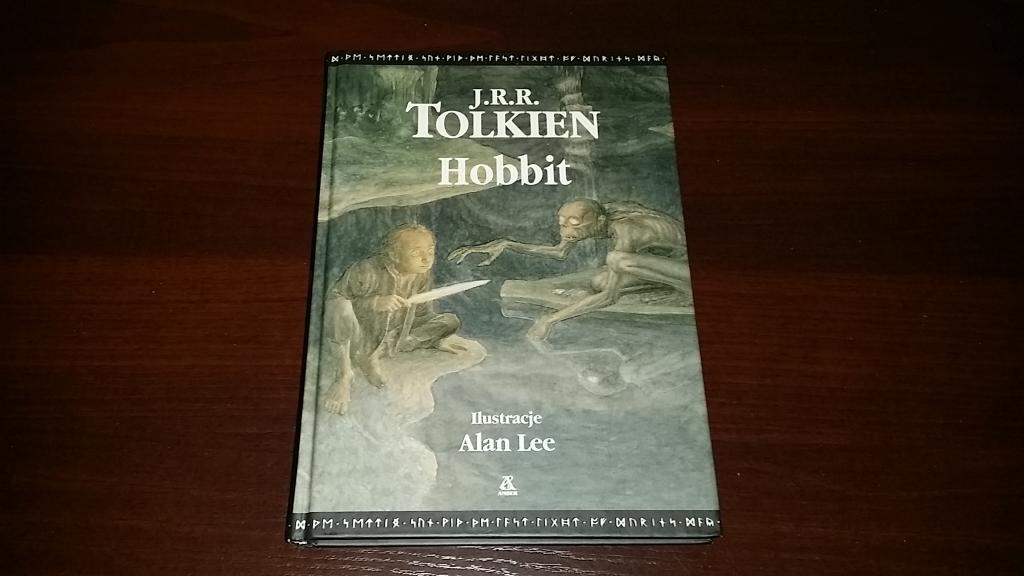 J.R.R. Tolkien Hobbit Twarda Oprawa Lee BDB
