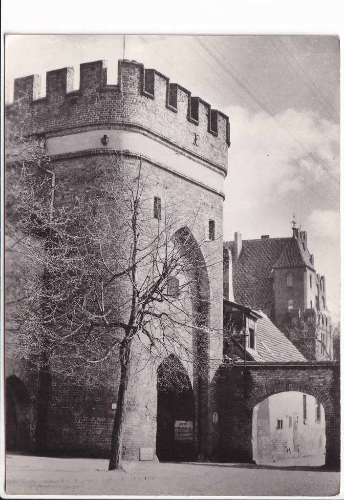 Kujawy - Toruń Thorn [PRL] - Brama Mostowa (n. 1100)