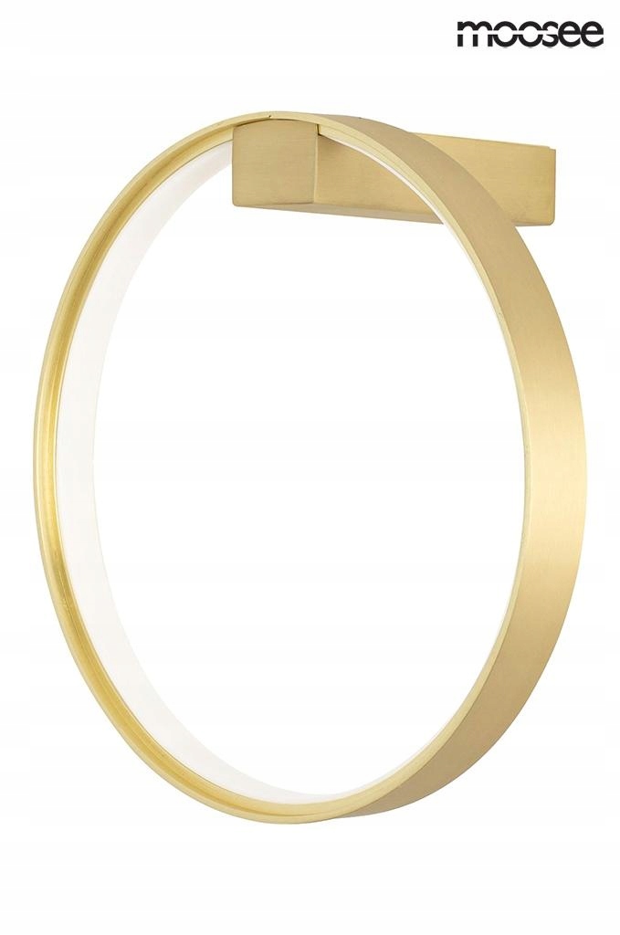 MOOSEE lampa ścienna CIRCLE WALL złota (MSE010400220) - Moosee