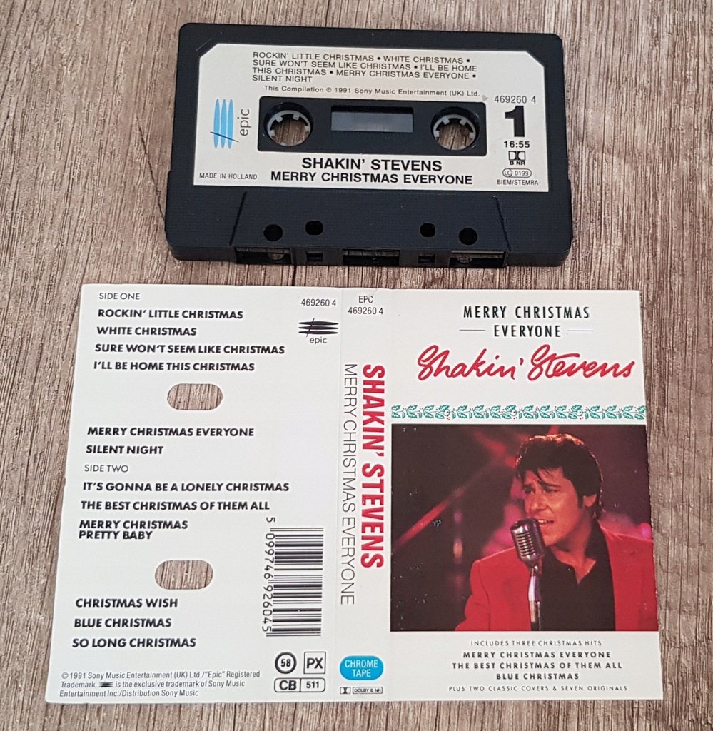 Купить SHAKIN' STEVENS С Рождеством всех, КАССЕТА: отзывы, фото, характеристики в интерне-магазине Aredi.ru