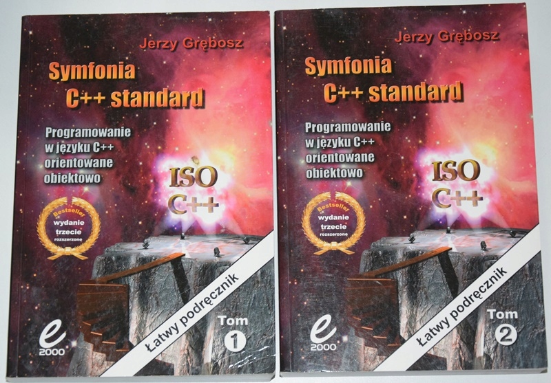 JERZY GRĘBOSZ, SYMFONIA C++ STANDARD KPL.1-2