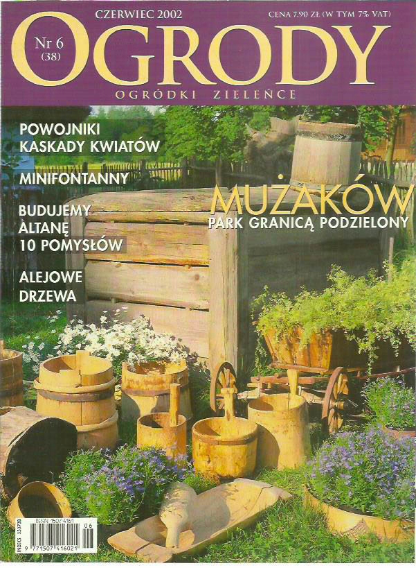 OGRODY OGRÓDKI ZIELEŃCE NR 6 / 2002