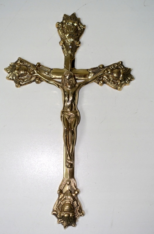 Święty Krzyż Pan Jezus Ukrzyżowany Krucifiks kl