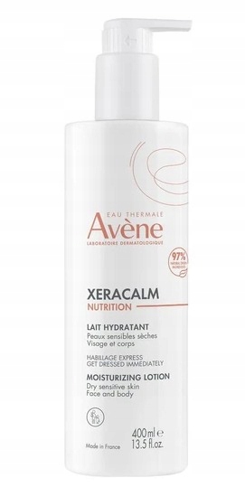 Avene Xeracalm Nutrition 400 ml lotion do twarzy i ciała