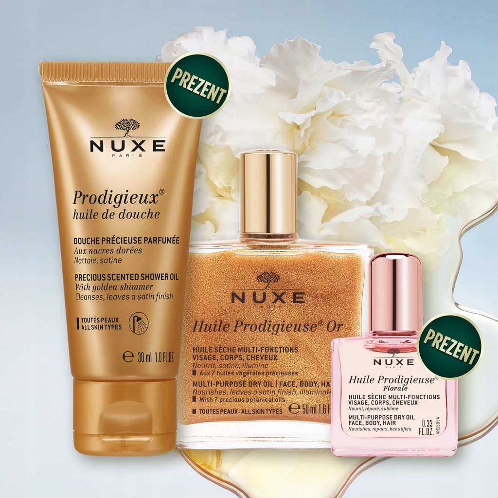 Купить NUXE DRY OIL с золотыми частицами + FLORALE: отзывы, фото, характеристики в интерне-магазине Aredi.ru