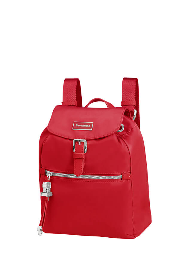 Samsonite Karissa XS Mały Plecak Damski Czerwony Samsonite Karissa XS Mały Plecak Damski Czerwony