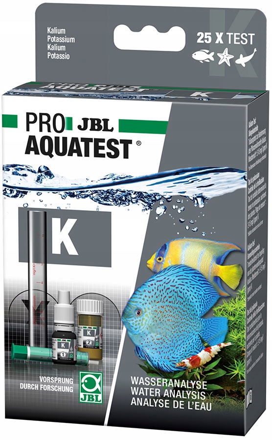 JBL K Test Kropelkowy Potas Kompletny Zestaw