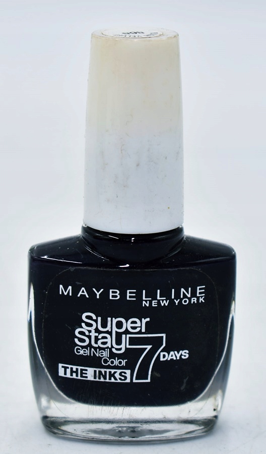 5167-52 ...MAYBELLINE... m#k LAKIER CZARNY 10ML