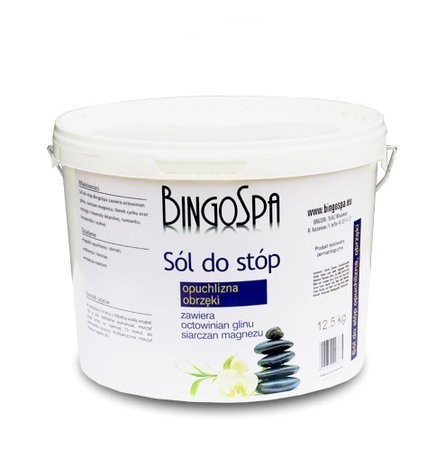 BINGOSPA Sól do stóp opuchlizna WIADERKO 12,5kg